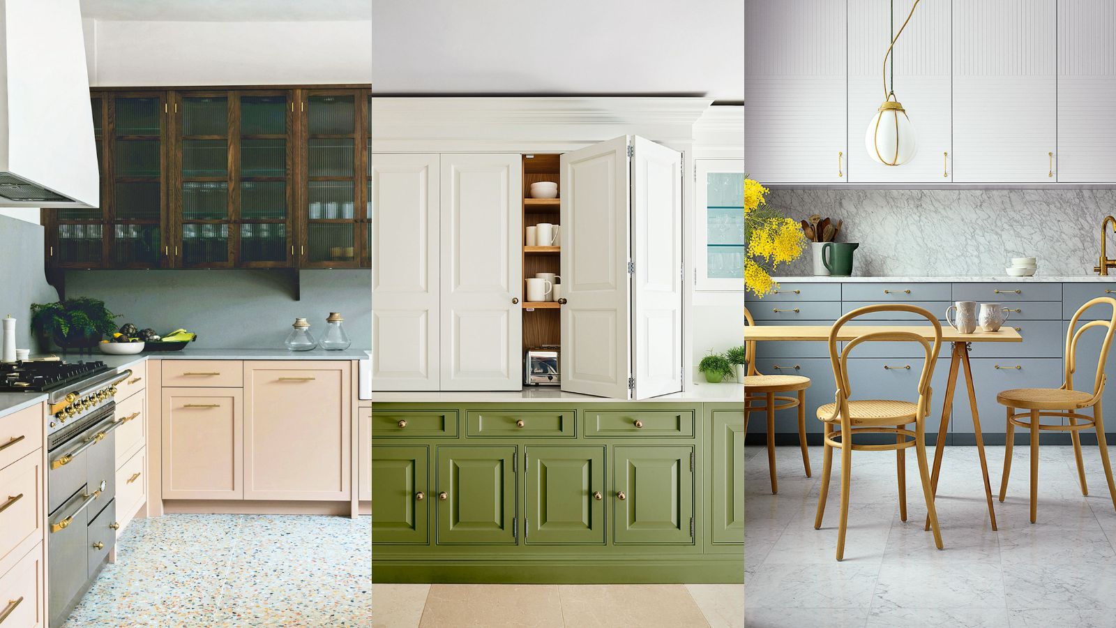 Can kitchen be two different colors?