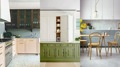 Can kitchen cabinets be two different colors?