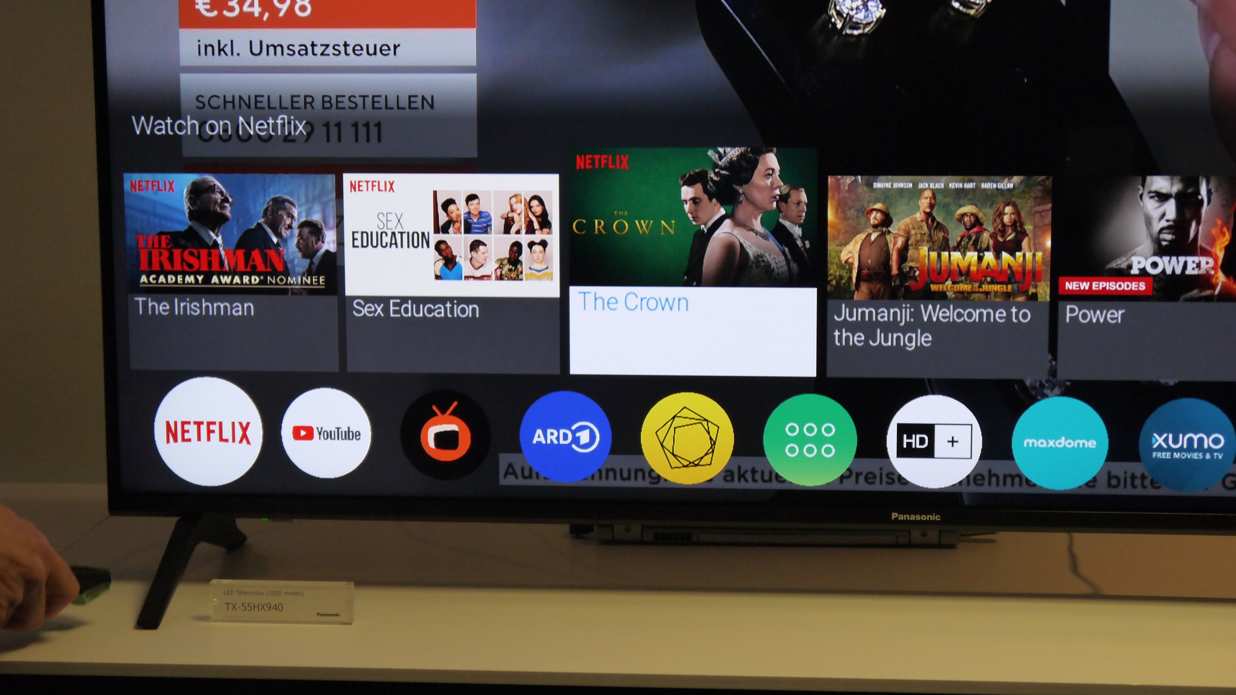 interface Panasonic HX800