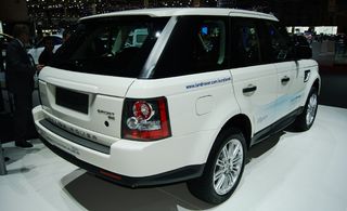 Backside of Range Rover Evoque
