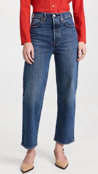 Levi's, Straight Ankle Jeans
