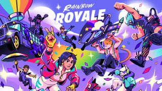 Rainbow Royale splash art