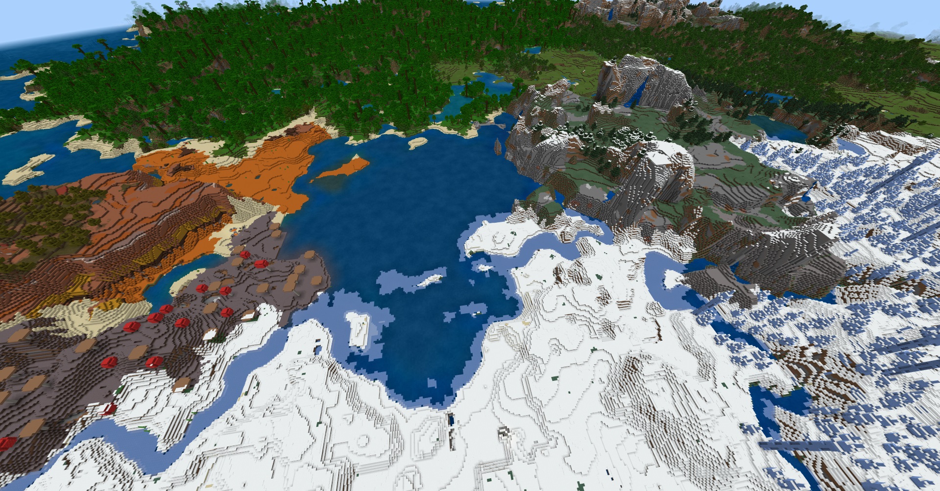 minecraft seed map