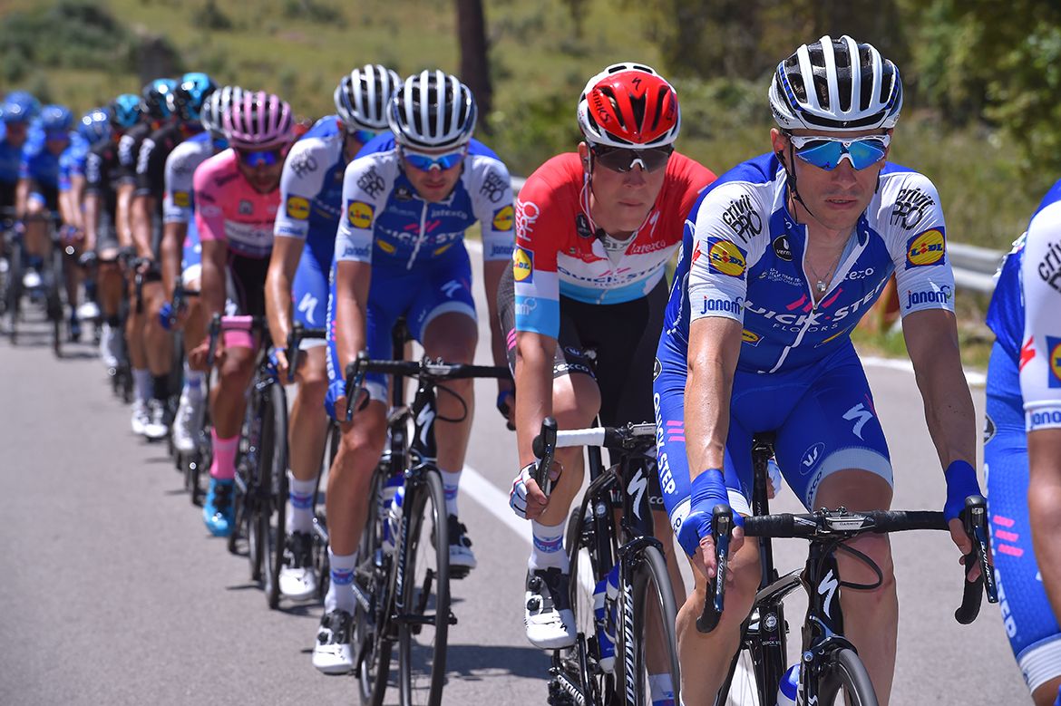 Luxembourg champion Bob Jungels would trade his jersey for the maglia rosa by day's end