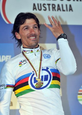 Fabian Cancellara wins, World Championships 2010, men