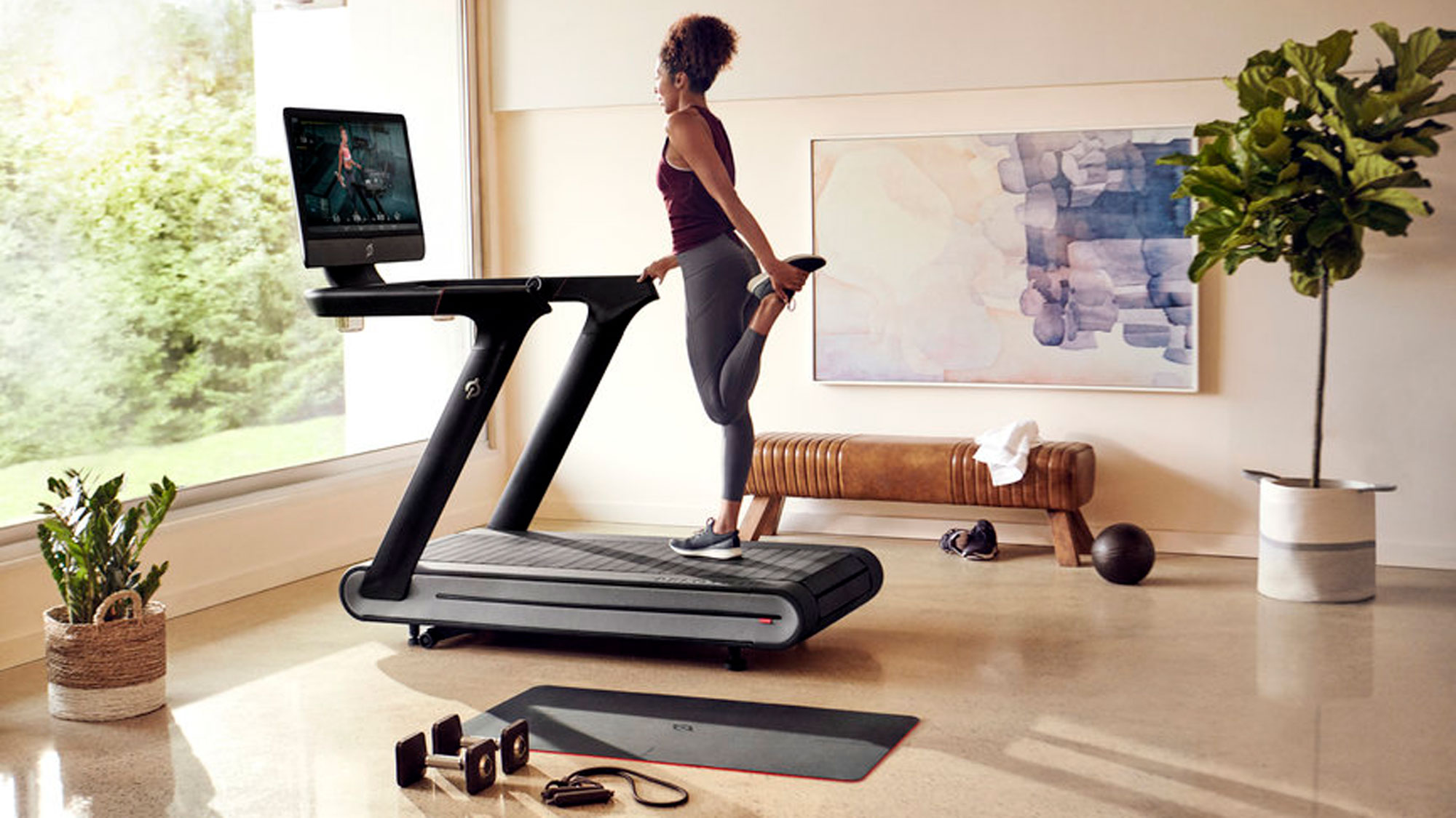 Peloton treadmill online subscription