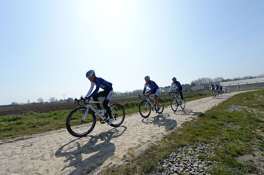 Unitedhealthcare previews the Paris-Roubaix course
