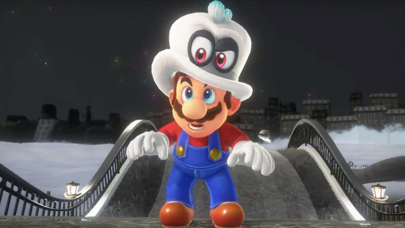 Super Mario Odyssey has co-op, will let you play as Mario's hat - The Verge