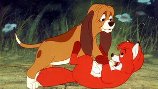 Scene from The Fox and the Hound