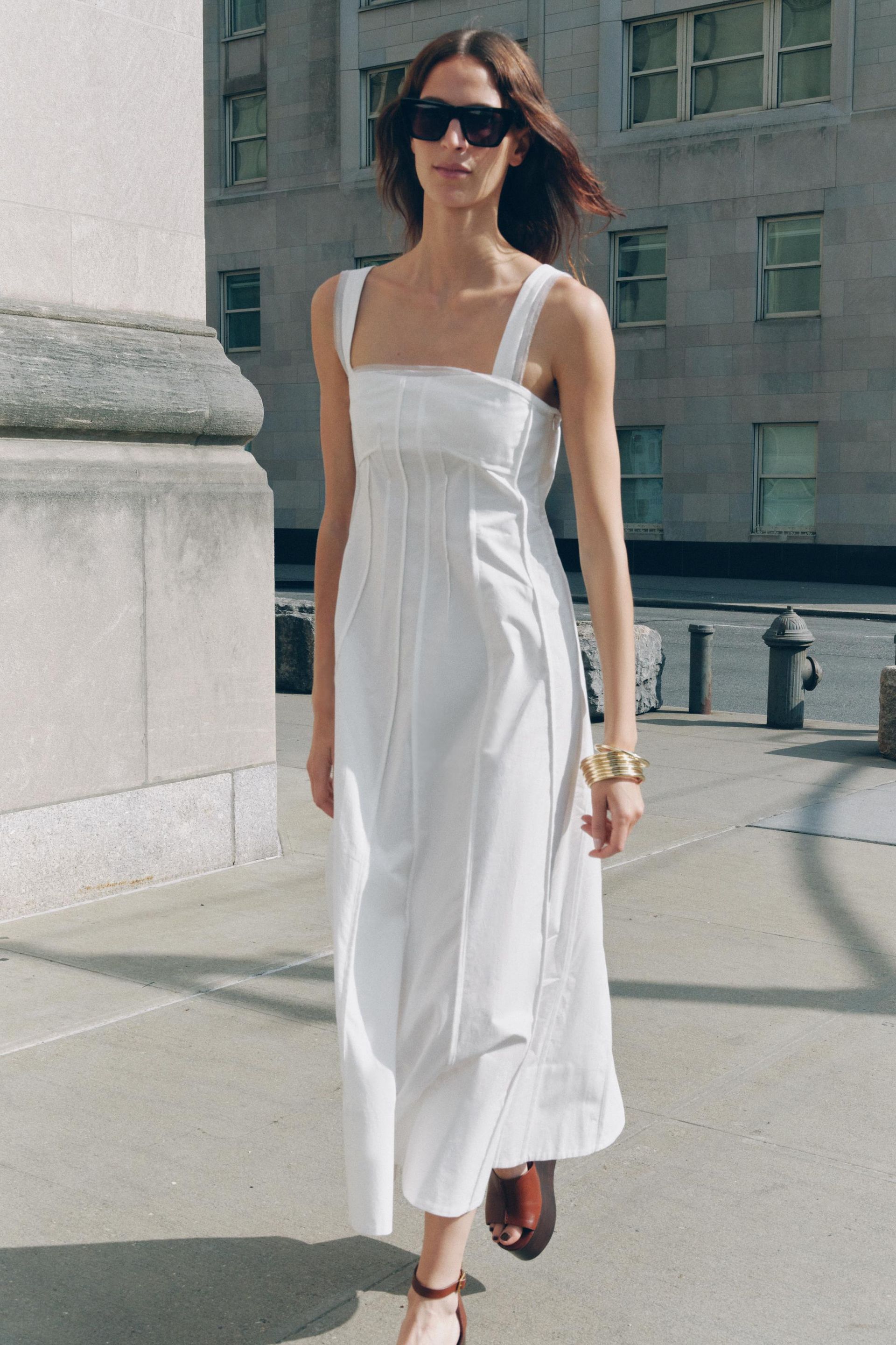 Zw Collection Trim Maxi Dress