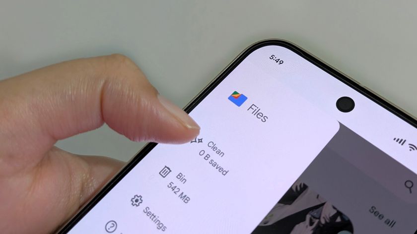 The Files by Google app on a Google Pixel 10 Pro