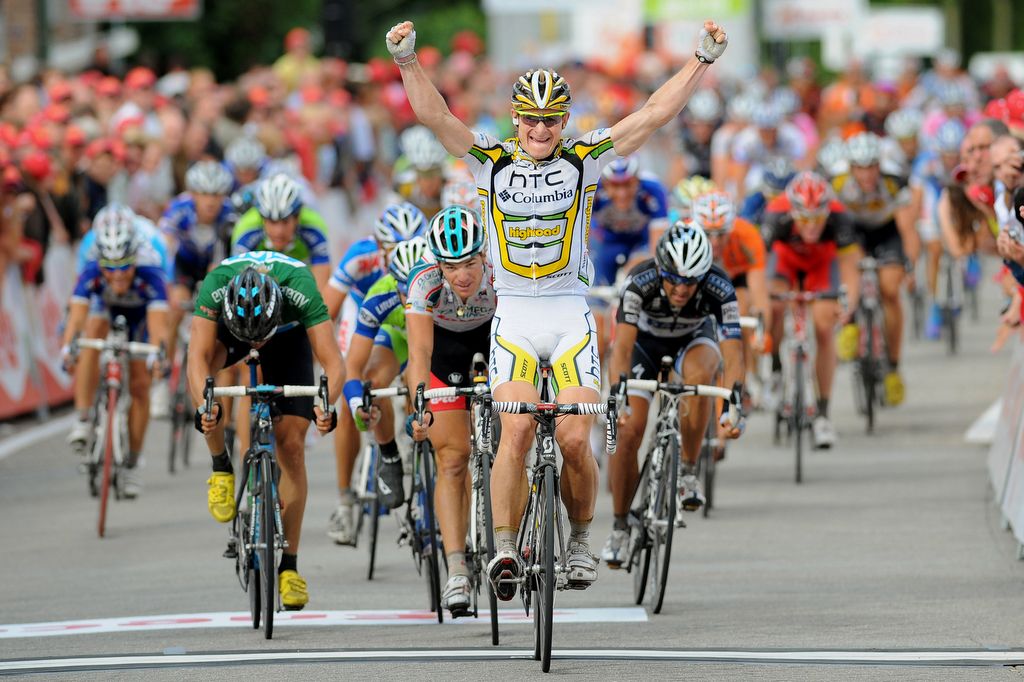 Andre Greipel's stage six win at the 2010 Eneco Tour was one for the team