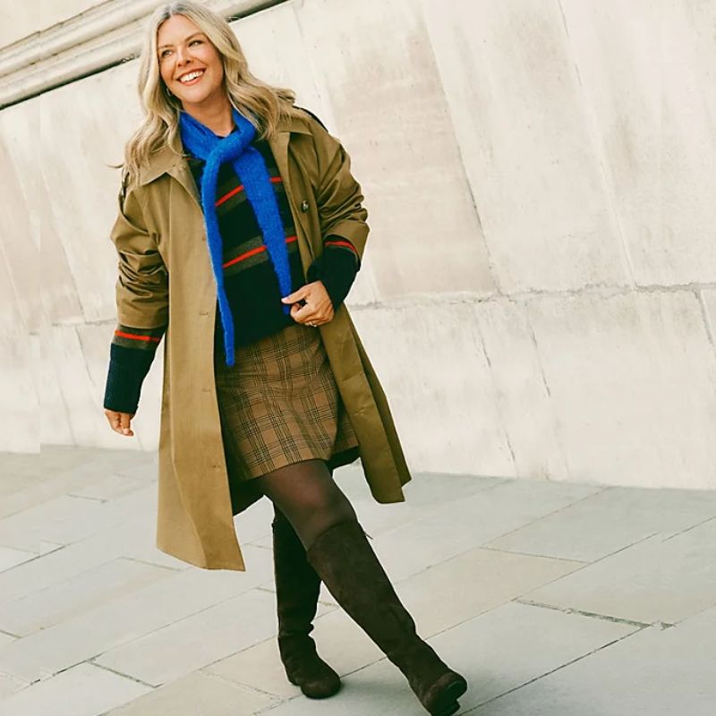 erica davies in george at Asda clothing