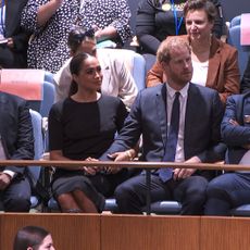 Meghan Markle and Prince Harry attend Nelson Mandela International Day in NY