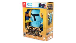 A photo of the collectors edition of Shovel Knight