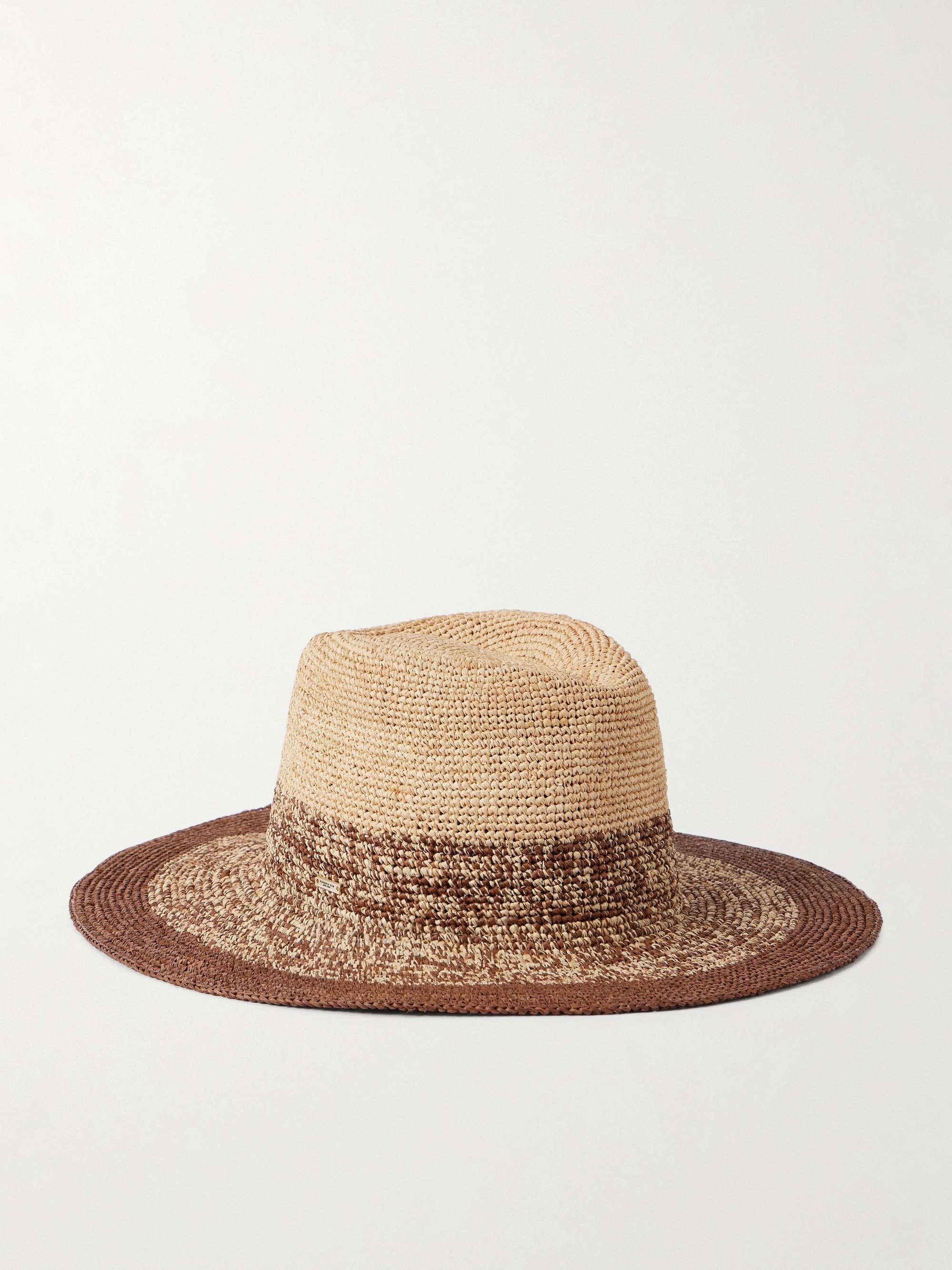 Lourdes Ombr&amp;eacute; Raffia Hat