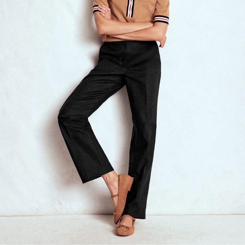 Image of straight leg trousers