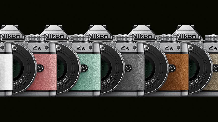 Nikon Z fc in several colour options