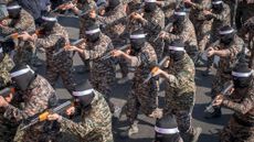 A display of might in downtown Tehran