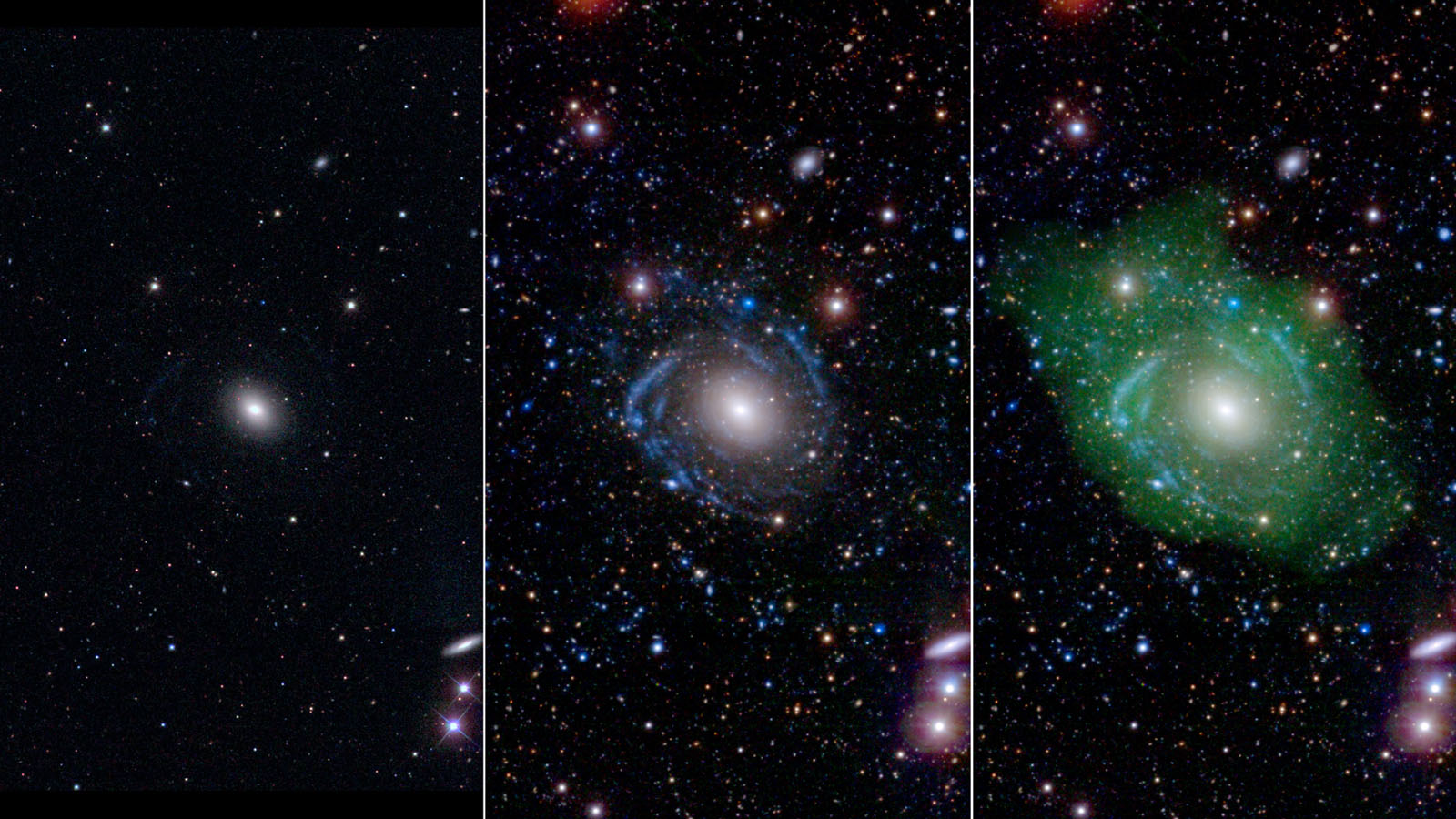 Strange &#039;Frankenstein Galaxy&#039; UGC 1382