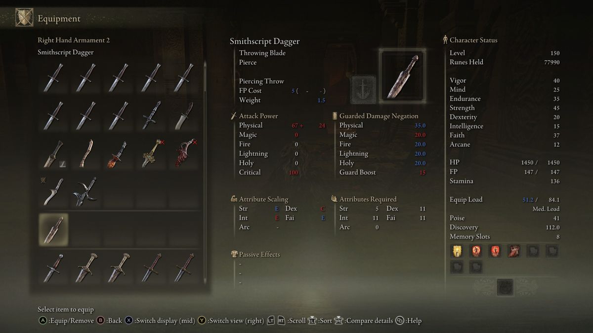 Elden Ring Shadow of the Erdtree best weapons