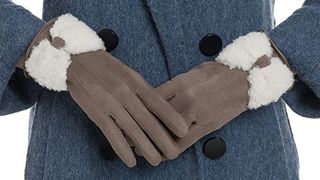 best touchscreen gloves Dimore Womens Screen Touch Gloves Winter Thick Warm Lined Smart Texting Gloves