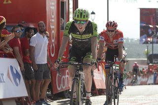 Dan Martin finishes stage 6 of the 2015 Vuelta a Espana.