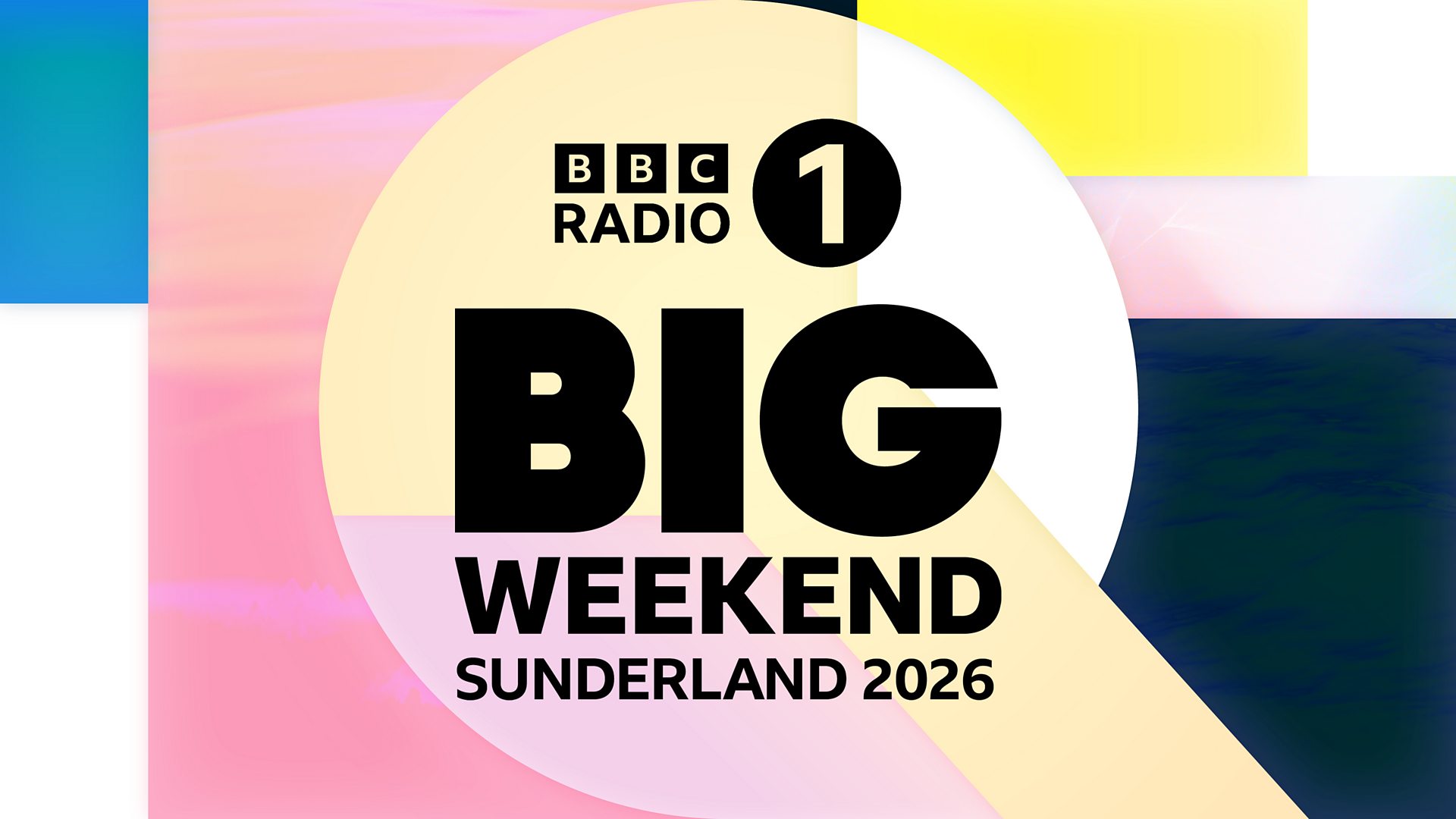 The logo for BBC Radio 1's Big Weekend 2026