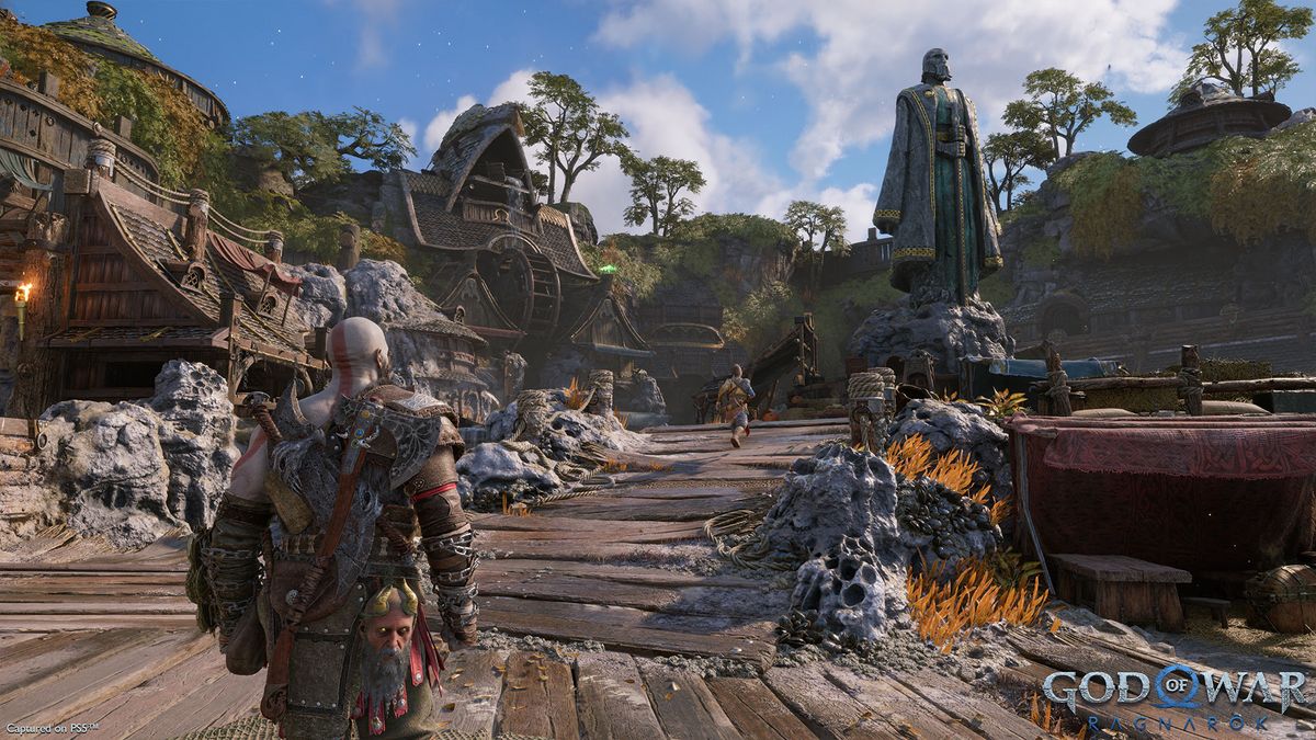 God of War Ragnarok screenshots captured on PS5