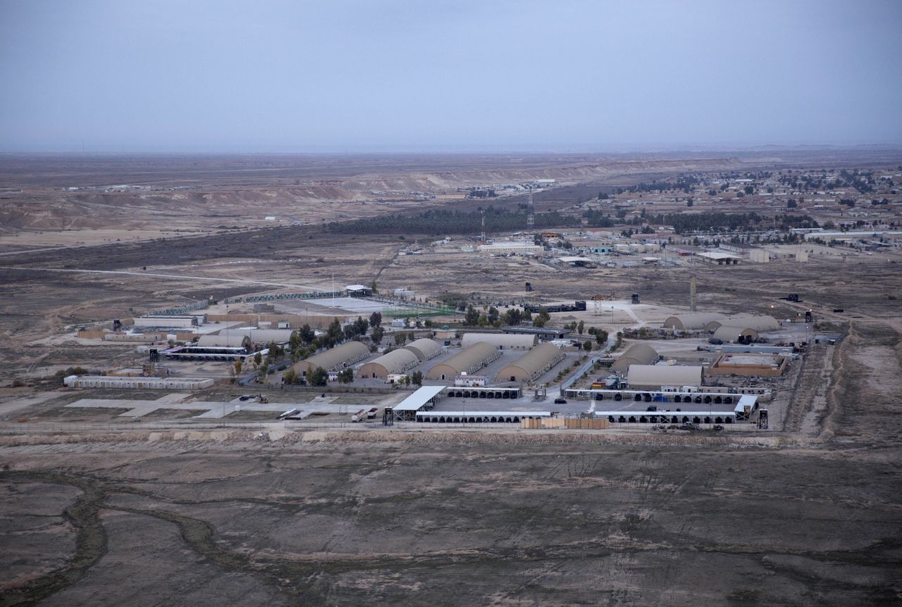 Al-Asad air base.