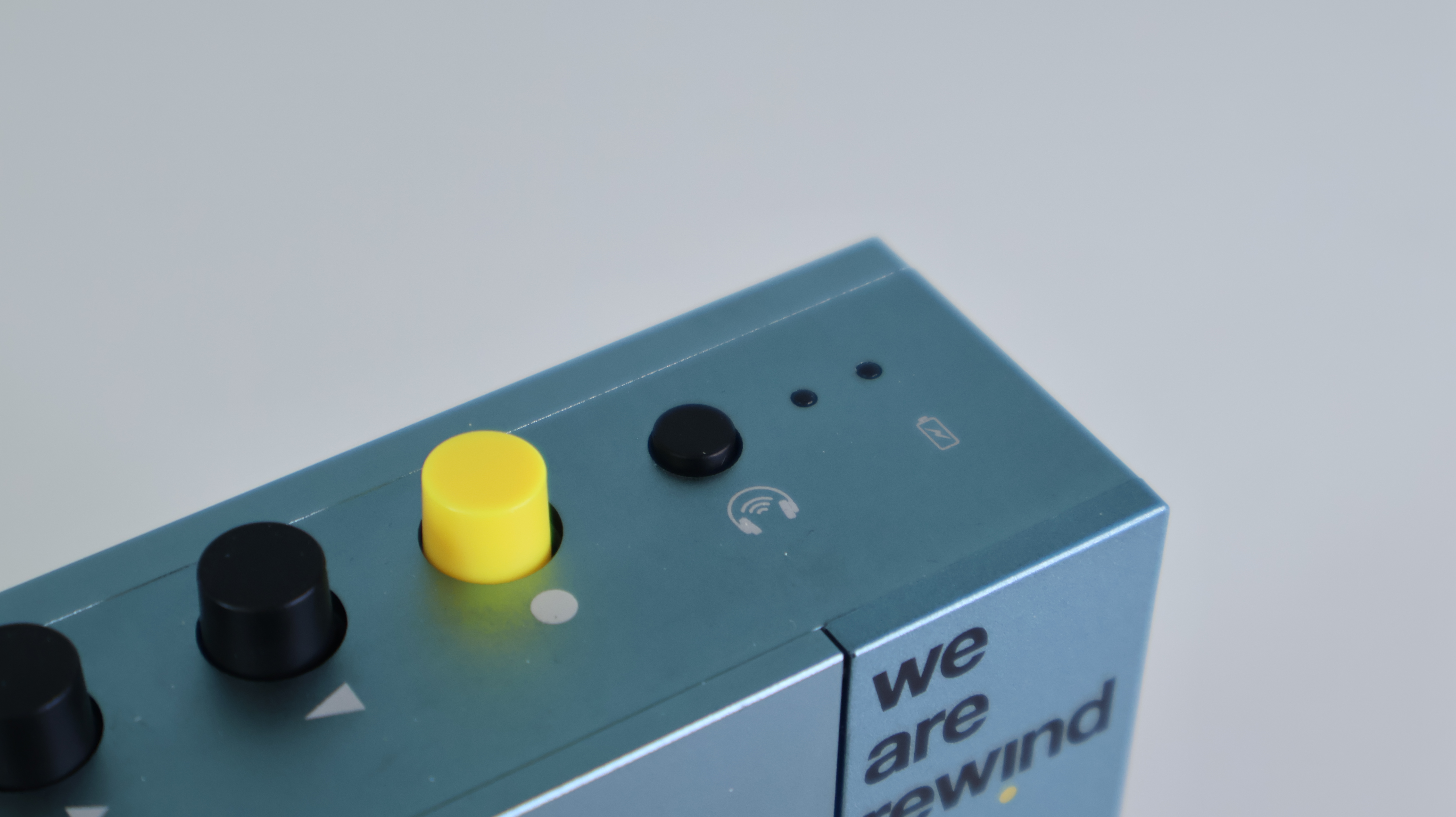 We Are Rewind Cassette player headphone key