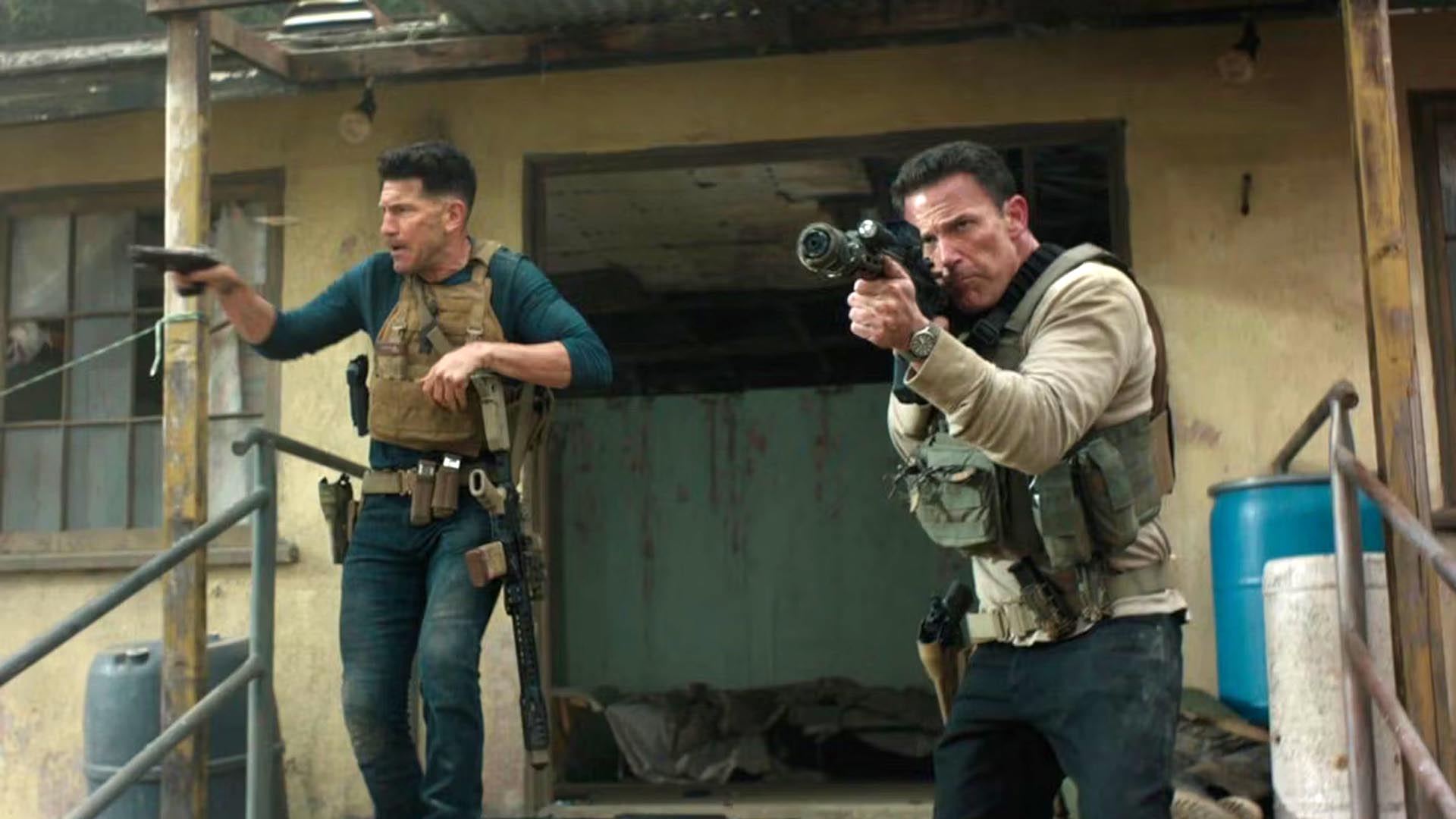 Bernthal and Affleck in The Accountant 2.