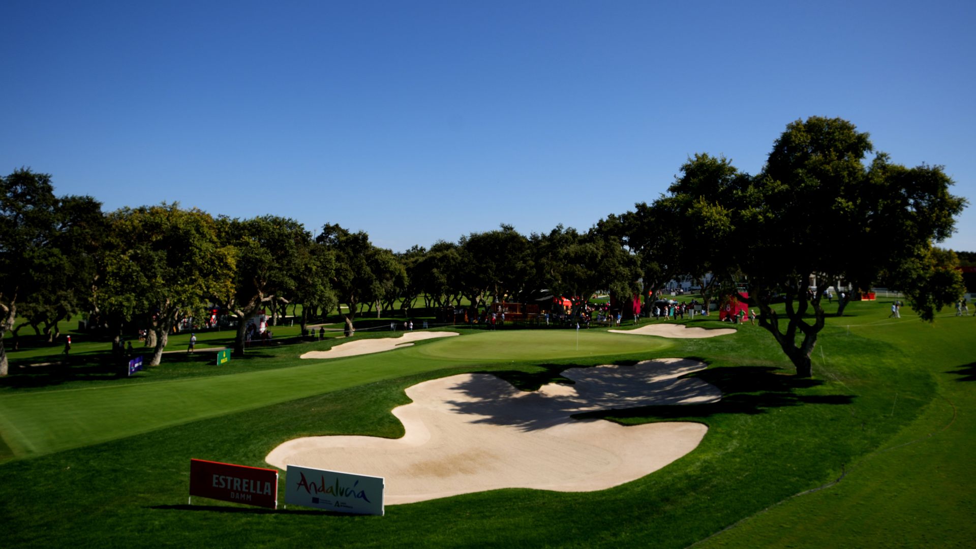 The 18th hole at Valderrama