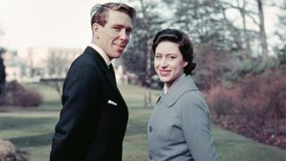 Princess Margaret and Anthony Armstrong-Jones leave Windsor lodge