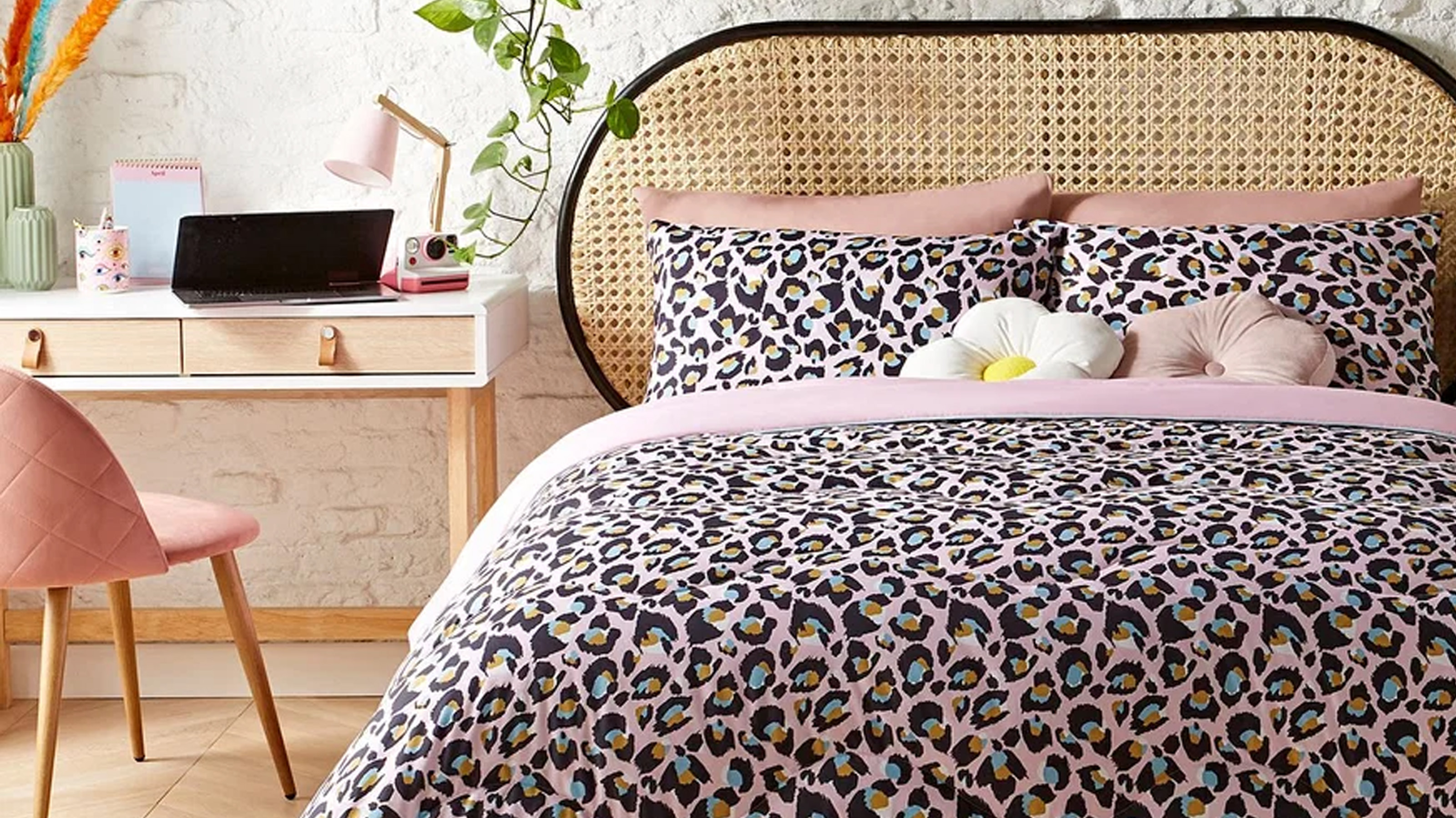 Night Lark&reg; x Eleanor Bowmer Leopard Coverless Duvet Set