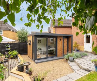 modern modular garden room