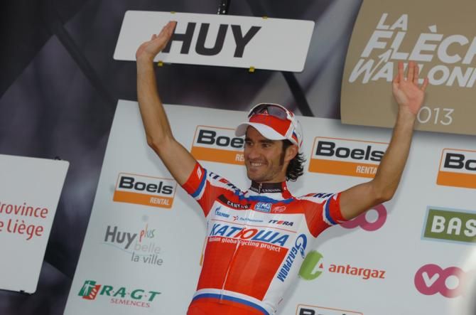 Daniel Moreno (Katusha) wins Fleche Wallonne