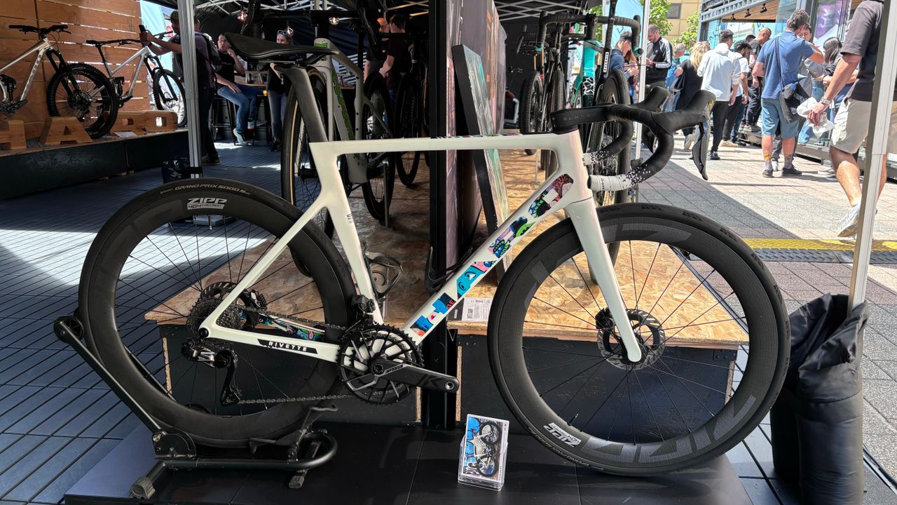 Haro bikes on display at Eurobike