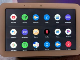 Google home hub sales android