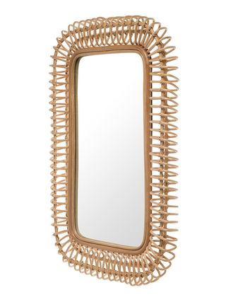 Whitcomb Rattan Wall Mirror