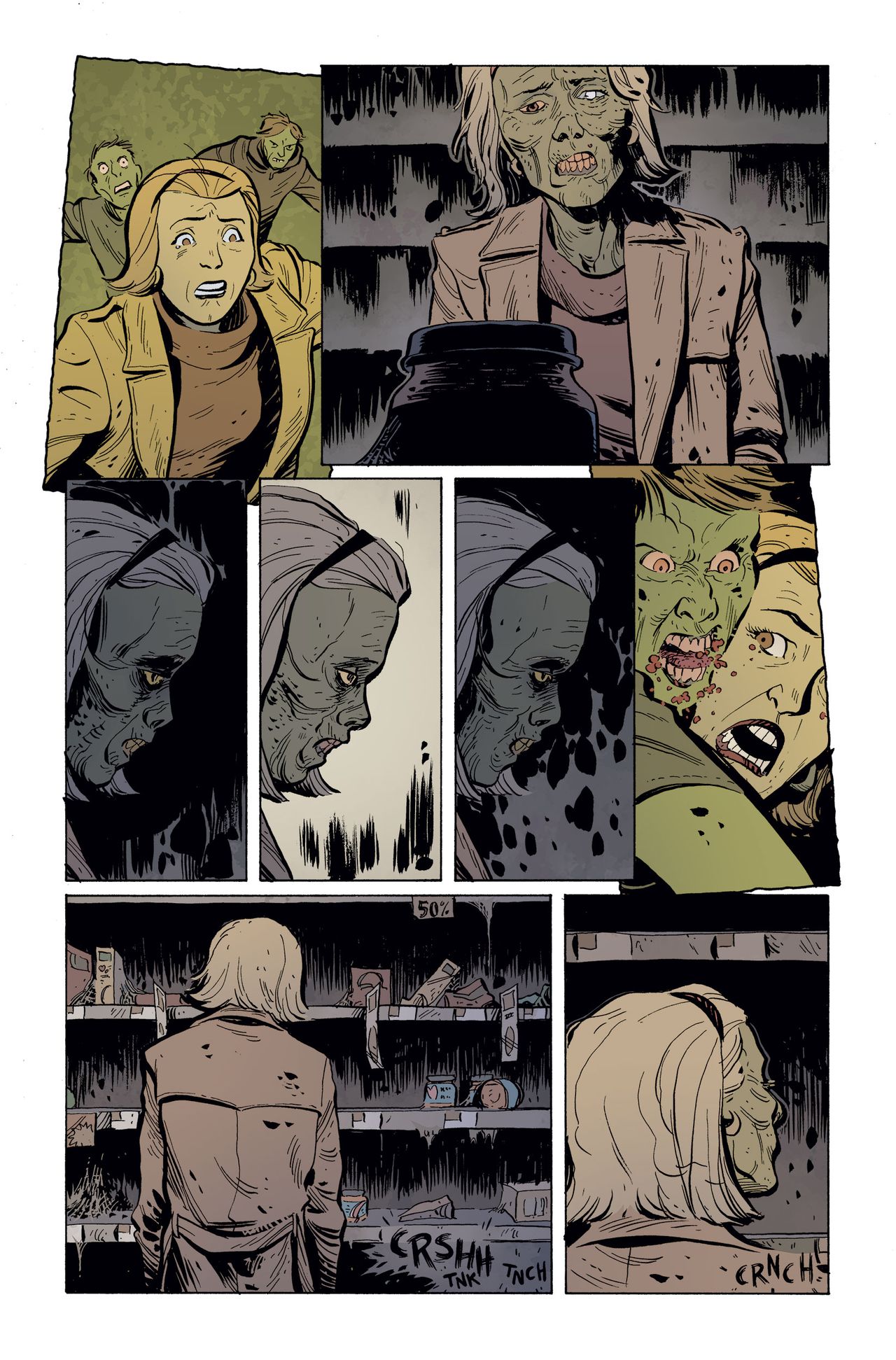 Unlettered pages from Epitaphs from the Abyss