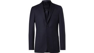 Plain two-button suit