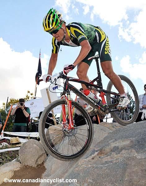 Burry Stander (South Africa) was the pre-race favourite and he did not disappoint.