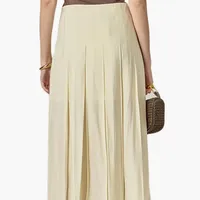 English Factory Pleated A-Line Skirt English Factory Pleated A-Line Skirt