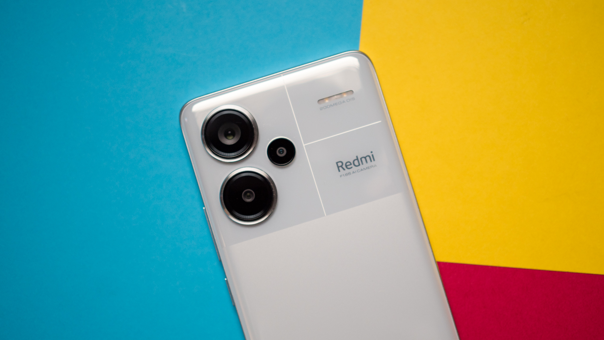 Back view of Redmi Note 13 Pro Plus showcasing camera modules