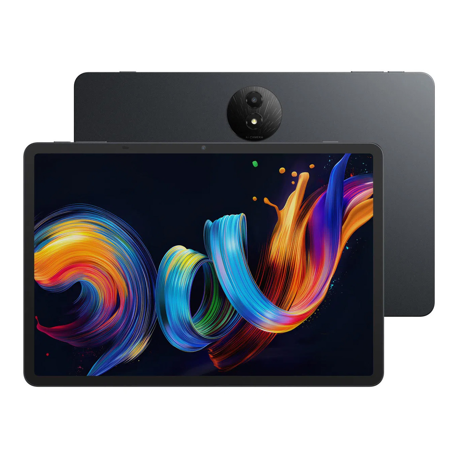 An official render of the TCL NXTPAPER 11 Plus tablet's display and rear camera module