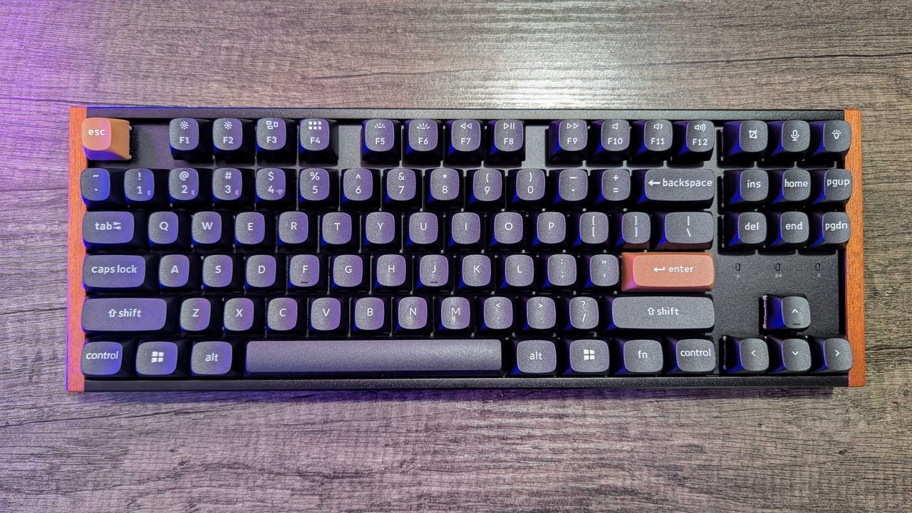 Image of the Keychron K8 HE wireless keyboard.