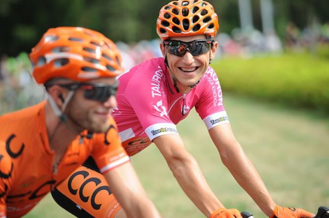 Maciej Paterski (CCC Polsat Polkowice) is leading the mountains classification