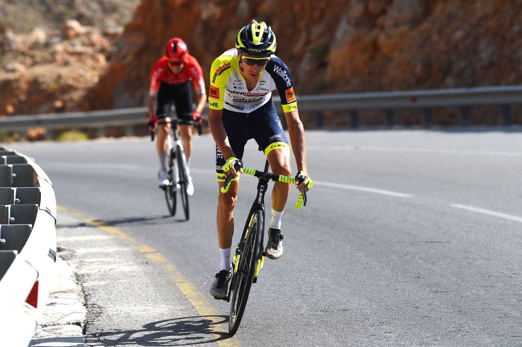 Jan Hirt won atop Green Mountain at the Tour of Oman