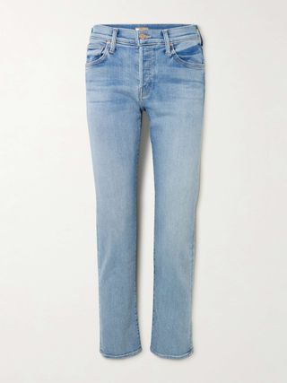 Hiker Hover Mid-Rise Straight-Leg Jeans